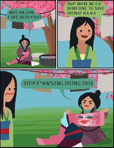 Mulan Funny Disney Princess Comics On Tumblr Popsugar Love And Sex