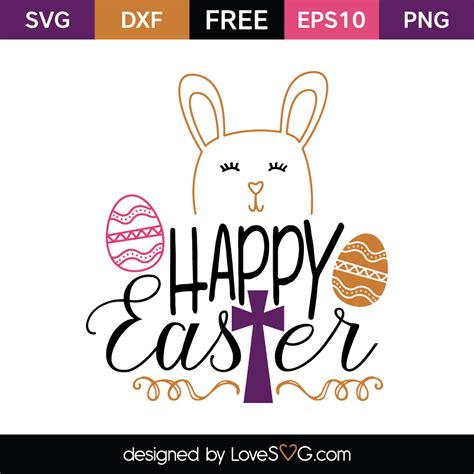 Happy Easter - Lovesvg.com