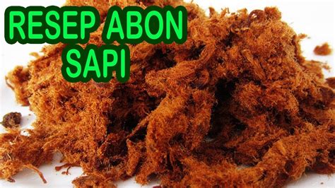 Cara membuat bubur gandum daging kamving. Resep Dan Cara Membuat Abon Daging Sapi Enak - YouTube