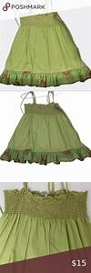  Catalou Dress Sleeveless Citric Green 3 Romper With Skirt