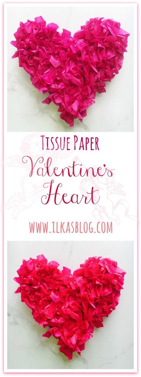 Pin By Noissue On Tissue Paper Craft Ideas Diy Valentines Ts