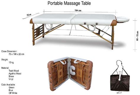 Massage Bed Dimensions