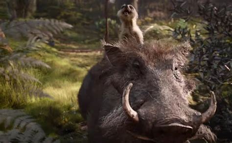 The Lion King First Look At Timon And Pumbaa Revealed