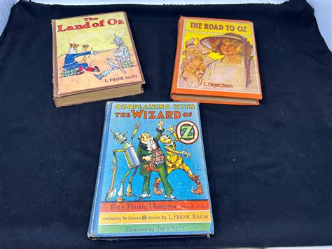 Lot 177 1904 The Land Of Oz 1909 The Road To Oz And 1939 The Wizard