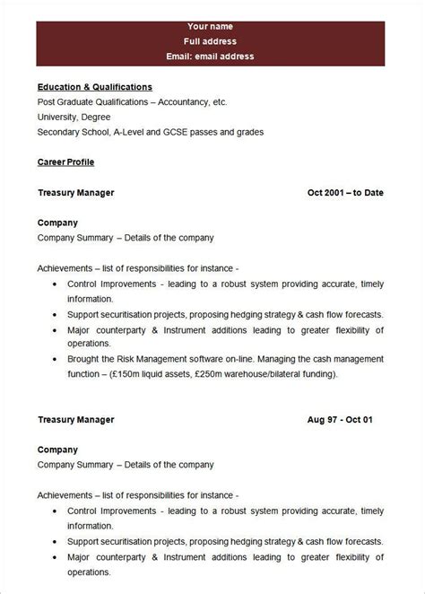 Enrolling a cv/resume is essential at every job interview. 46+ Blank Resume Templates - DOC, PDF | Free & Premium Templates
