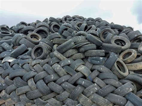 Industrial Landfill For The Processing Of Waste Tires And Rubber Tyres
