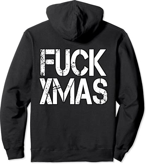 Fuck Xmas Pullover Hoodie Clothing Shoes And Jewelry