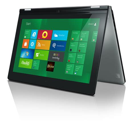 Ces 2012 Lenovo Intros Ideapad Yoga Ultrabooktablet Hybrid