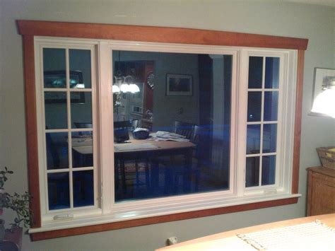 Dont Like Trim But White Window Natural Wood Trim Interior Window