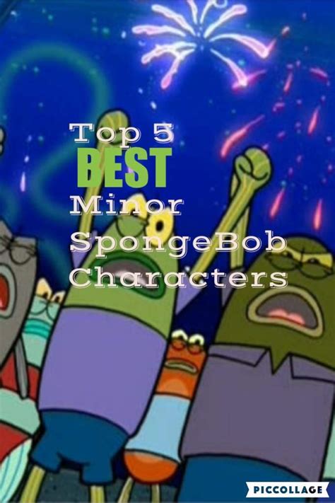 Top 5 Best Minor Spongebob Characters Cartoon Amino