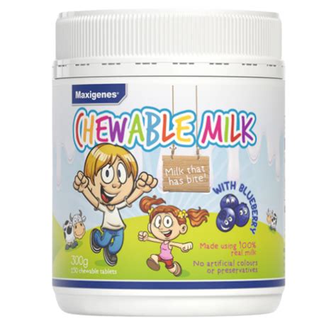 Maxigenes Chewable Milk Tablets Simple Vitamins