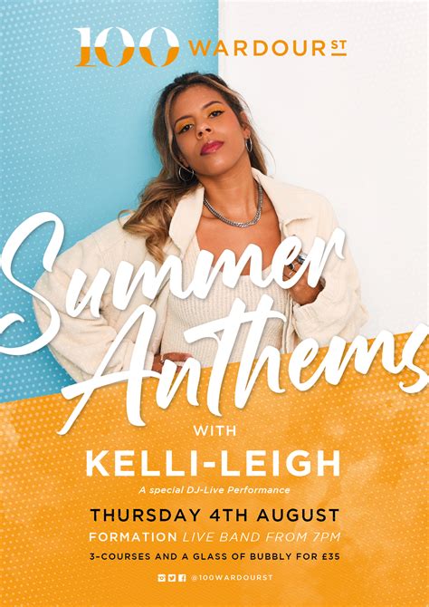 Summer Anthems With Kelli Leigh