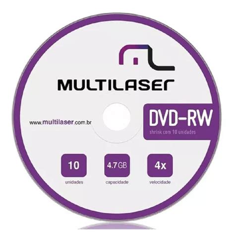 Dvd Rw Multilaser Con Unidades Mercadolibre