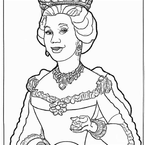 20 Desenhos De Rainha Elizabeth Para Imprimir E Colorir Pintar