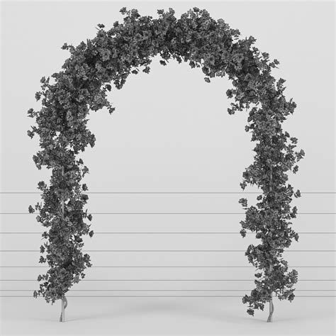 Rose Arch 3d Model Cgtrader