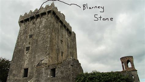 The famous blarney castle in ireland was built in 1446. Blarney Stone Photos | blarney stone please kiss with care ...