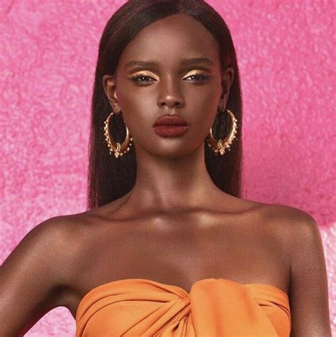 Model Behaviour Duckie Thot Photography Black Supermodels Black Women Black Girl Makeup