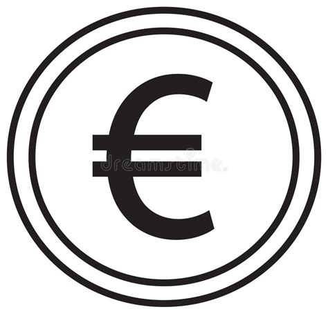 All these designs, such as dollar logos and euro logos, will offer some creative ideas for you to. Euro Currency Icon Or Logo Over A Coin. Stock Illustration ...