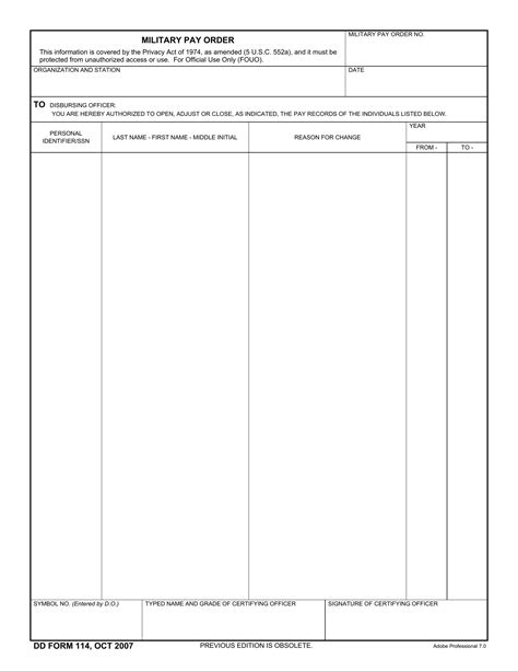 Executive Branch Pdf Forms Fillable And Printable