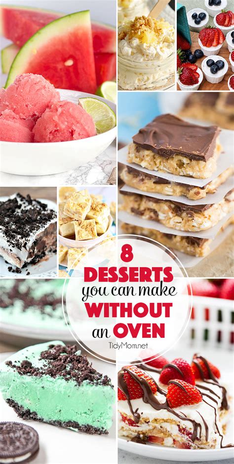 This list of ultimate summer desserts has something for every sweet tooth, whether you prefer a chocolatey treat, scoop of ice cream, punchy ice pop, or a fresh fruit cobbler. Irresistible No Bake Dessert Recipes | TidyMom®