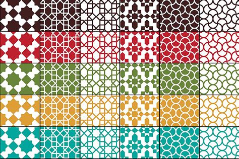Seamless Moroccan Patterns And Tiles