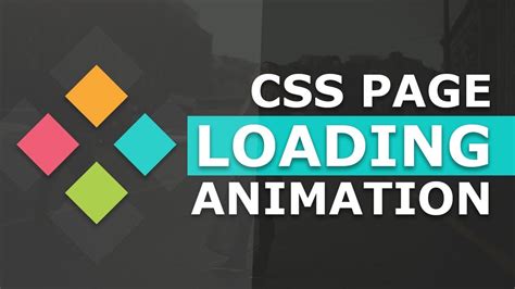 Css Page Loading Animation Effects Tutorial Youtube
