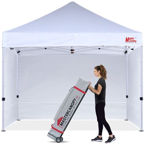 Buy Mastercanopy Heavy Duty Pop Up Canopy Tent With Sidewalls 8x8