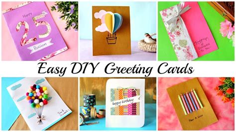 Create a simple birthday decoration ideas which will make the best birthday celebration. DIY Greeting Card Ideas | Beautiful Handmade Greeting ...