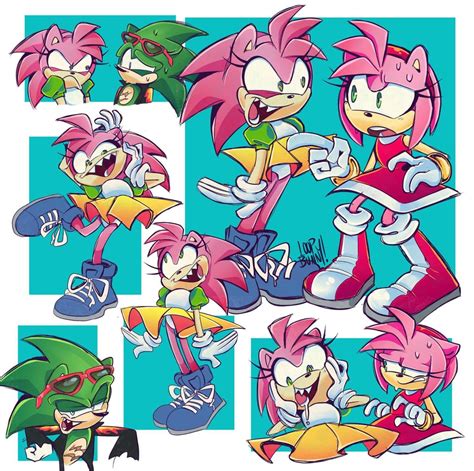 Rosy The Rascal Loopbunnyart Sonicthehedgehog