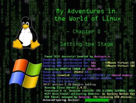 My Adventures In The World Of Linux Chapter 0 Setting The Stage