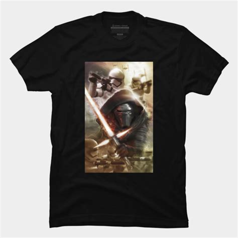 Kylo Ren Invades T Shirt By Starwars Design By Humans