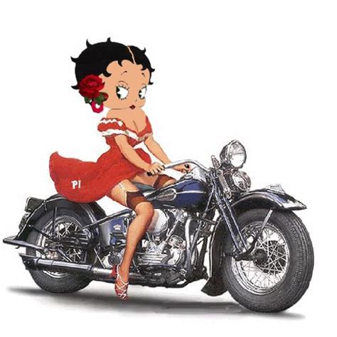 Betty Boop Betty Boop Harley Davidson Bikes Biker Art