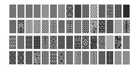 Collection Pack Vectors Grill Board Panels 60 Dxf And Cdr Files To