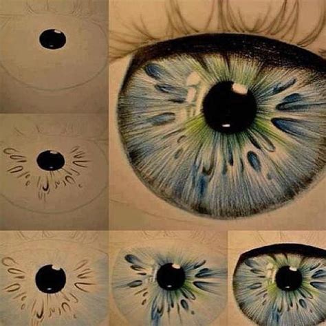 Tutorial To Draw An Eye Eye Drawing Iris Drawing Eye Drawing Tutorials