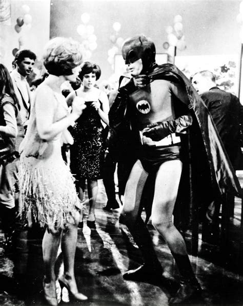 Adam West Dancing With Jill St John 1966 Batman Tv Show Batman Tv