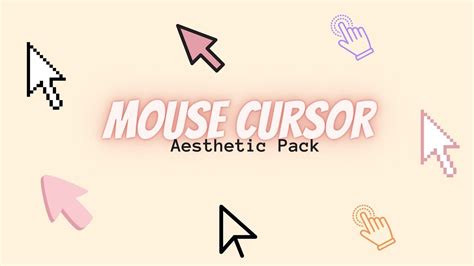 Mouse Cursor Aesthetic Pack With Chroma Green Screen Greenscreen