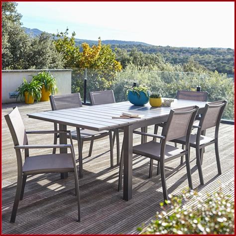 Table De Jardin Avec Rallonge Automatique Incroyables Salon