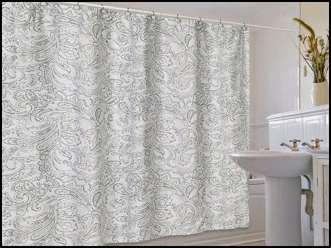 New Gray Paisley Shower Curtain Fabric Shower Curtains Cool Shower