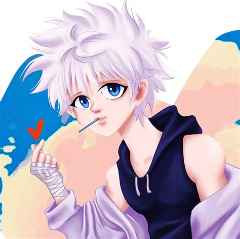 Killua Zoldyck Procreate •arte Amino• Amino