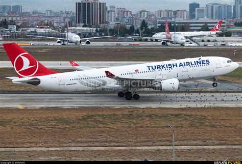 TC JIL Turkish Airlines Airbus A330 200 At Istanbul Ataturk Photo