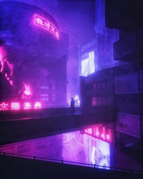 Cyberpunk Neon Urban On Instagram Blade Runner 2049 Vibes🌃 Art By