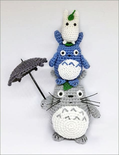 Amigurumi pattern Crochet Totoro pattern Crochet pattern | Etsy