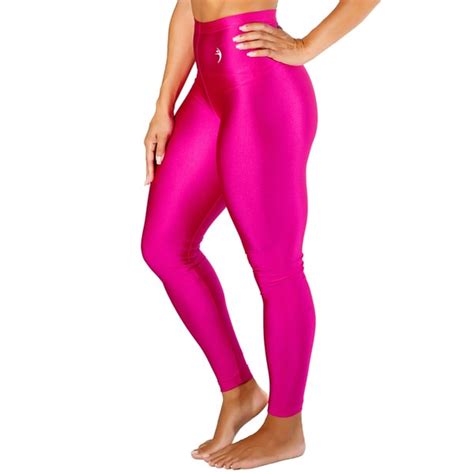 women s high waist pink metallic leggings overstock shopping top rated missfit activewear pants
