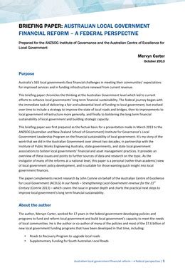 The briefing note informs the government official about a situation, policy or topic of concern in the the briefing paper is designed to accommodate the following types of seminar: Custom essay paper writing | Cheap Custom Essay Writing Service | 1 A quick guide to writing a ...