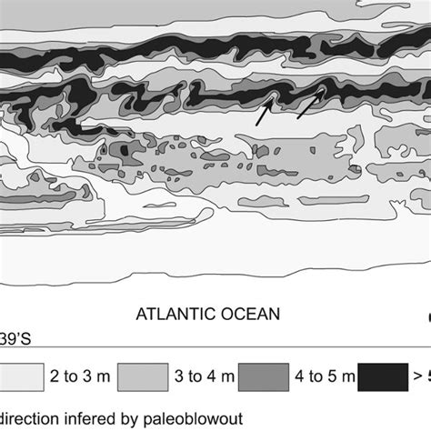 20 Section Of The Pit Showing The Paleo Lower Shoreface Facies With