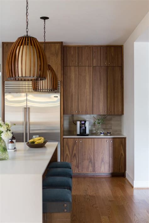 Modern Kitchen With Warm Wood Cabinetry Hgtv