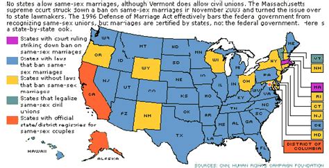 Same Sex Marriage In The Us