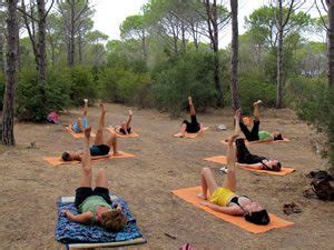 Camping cala d'ostia is a campsite directly overlooking the sea in a lush green area, offers camper service and 190 camper pitches just a few meters from the white beaches of the southern coast of sardinia. Yoga & Massages | Amfibie Treks
