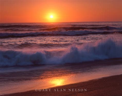 sunset over the pacific point reyes national seashore california gary alan nelson photography