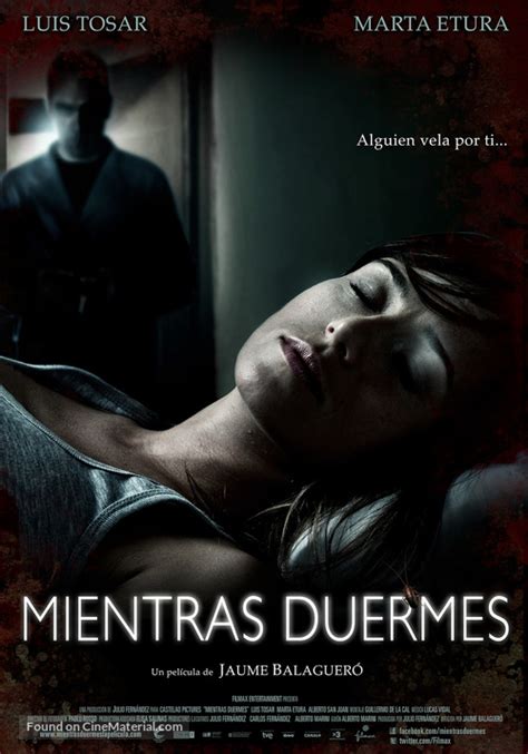 Mientras Duermes 2011 Spanish Movie Poster